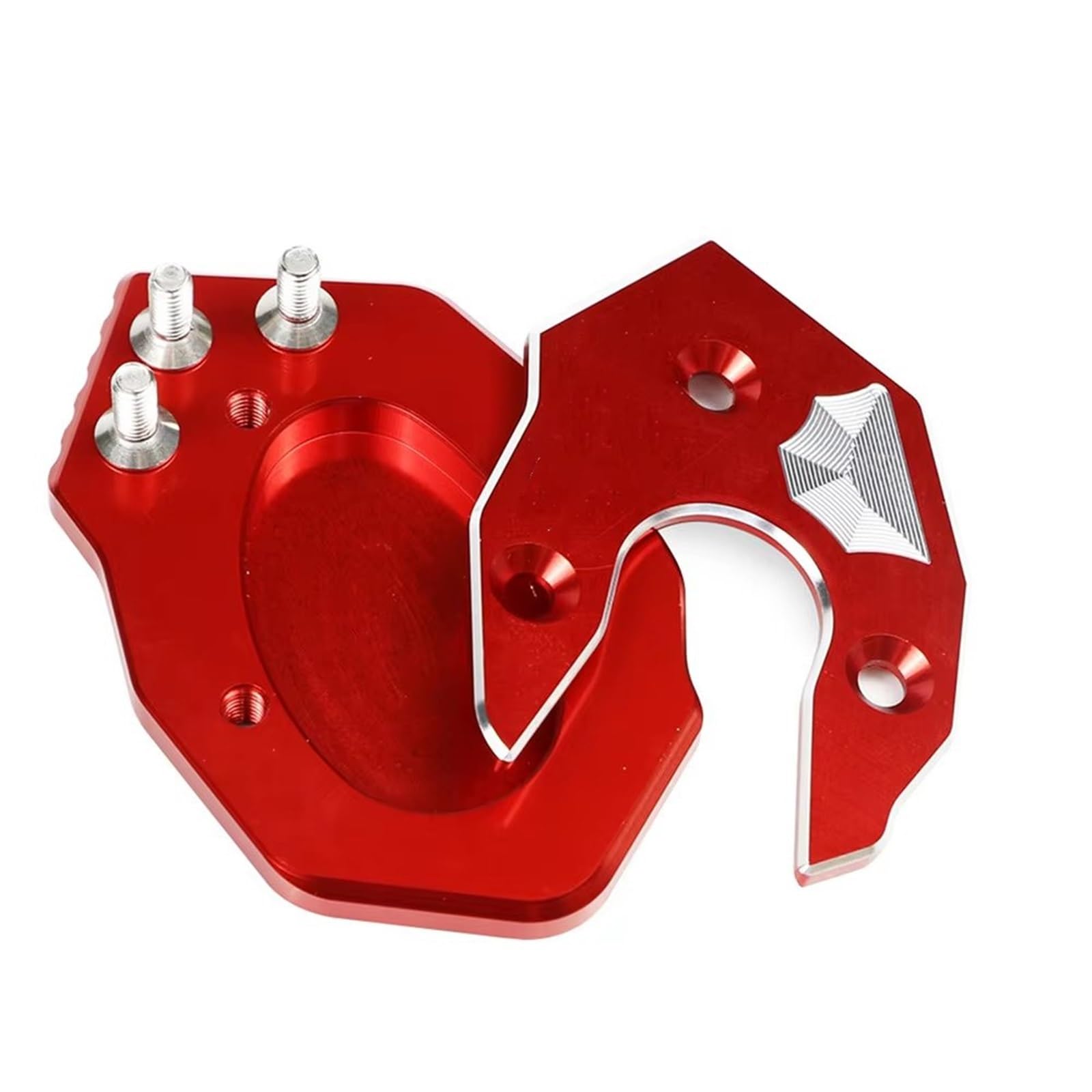 Piastra Cavalletto Moto Compatibile Con Per Versys1000 1000 Piastra Ingrandimento Del Cavalletto Per Moto Laterale(Red)