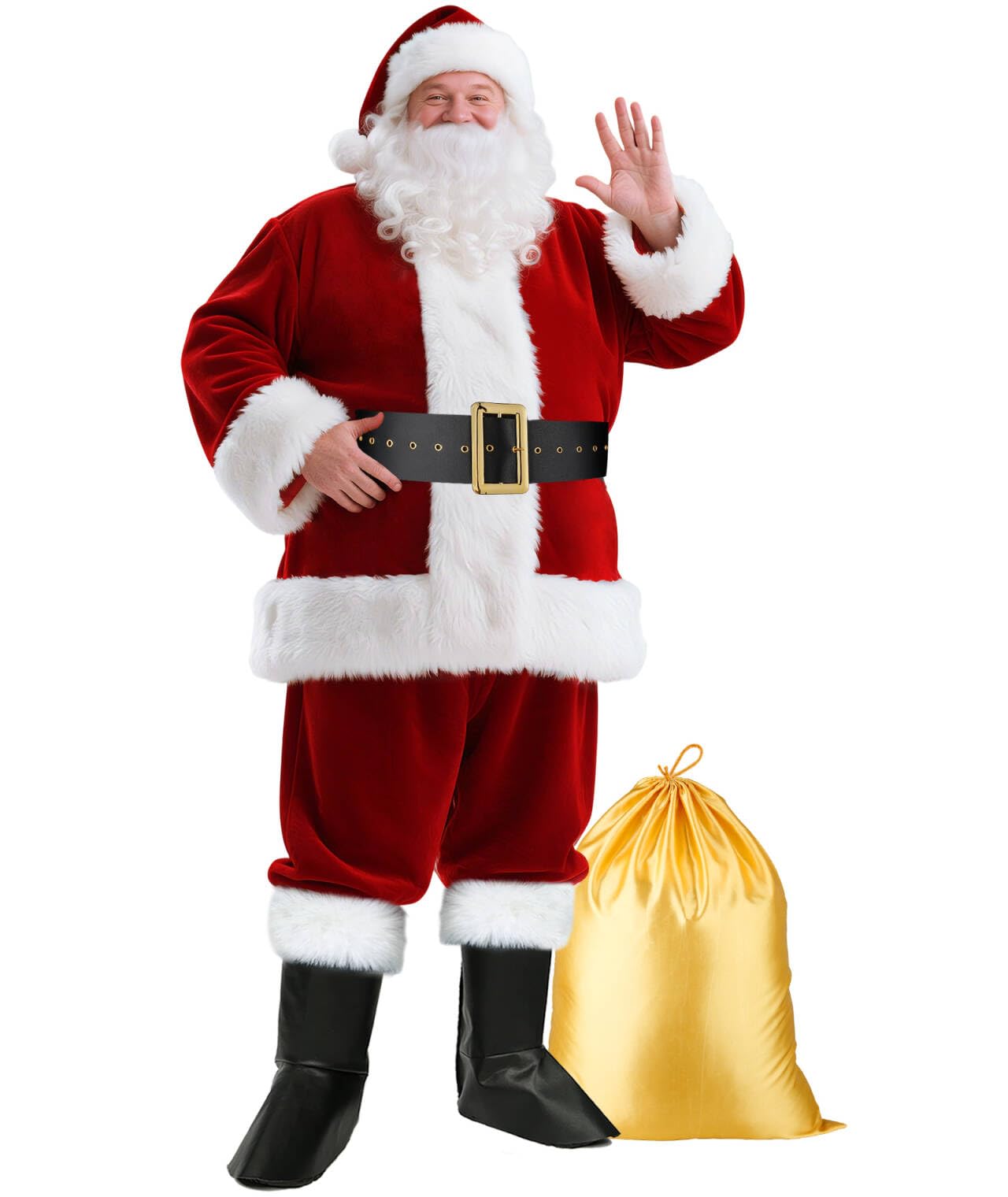 Santa Claus Costume for Men Santa Costume Santa Suit Adults Men Santa Outfit