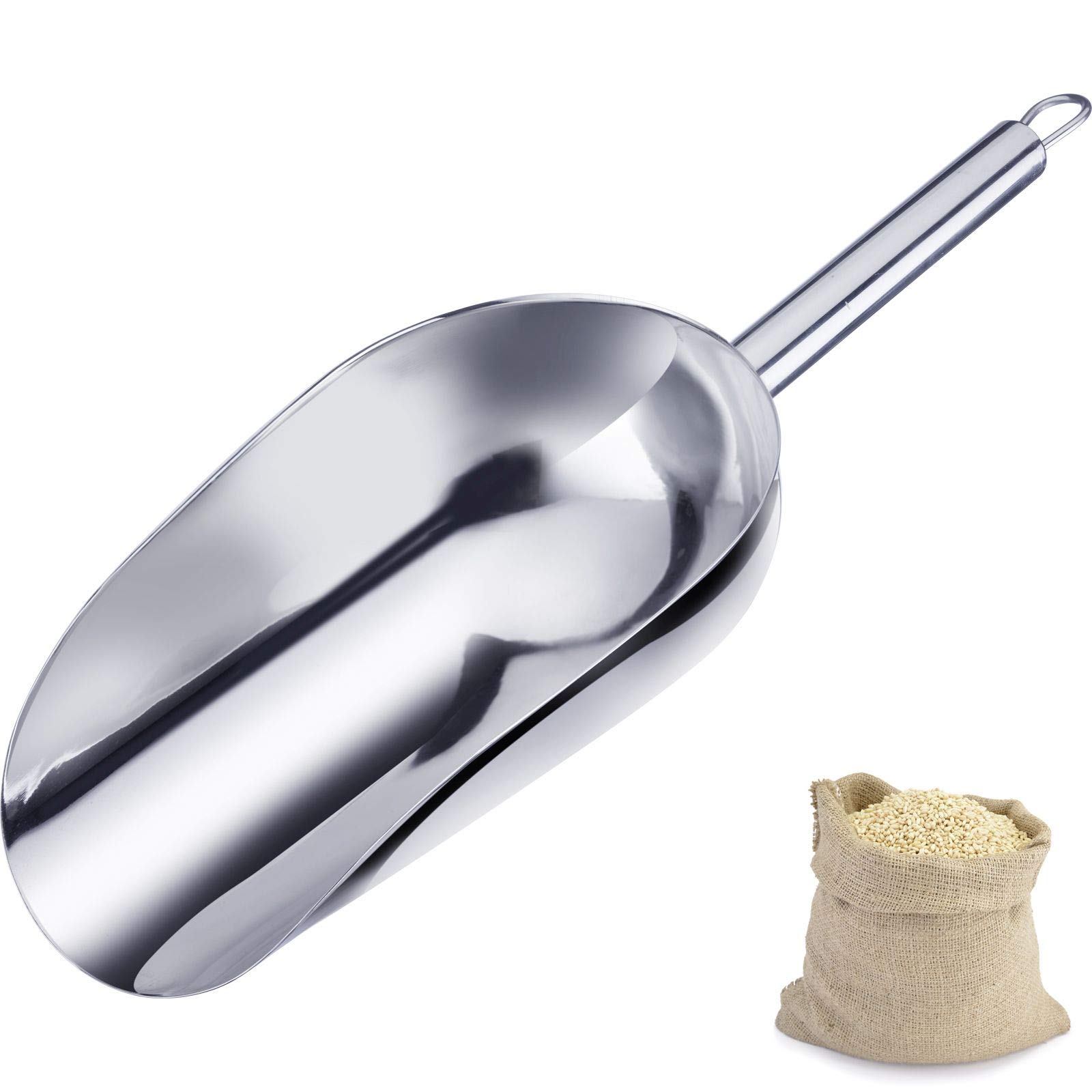 Westmark Paletta per pesare/riempire, Capacità: 500 ml (ca. 800 g di farina), Acciaio inox, Halia, Argento, 91072270