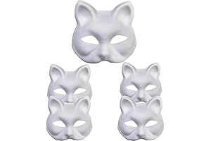 Kitsune Blank Masks for Unleashing Creativity