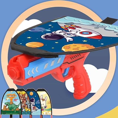 soputry Juguetes lanzador de cometas 2023 con 3 piezas de juguete de cometa juguete de playa, divertido juguete de cometa para playa, juguetes