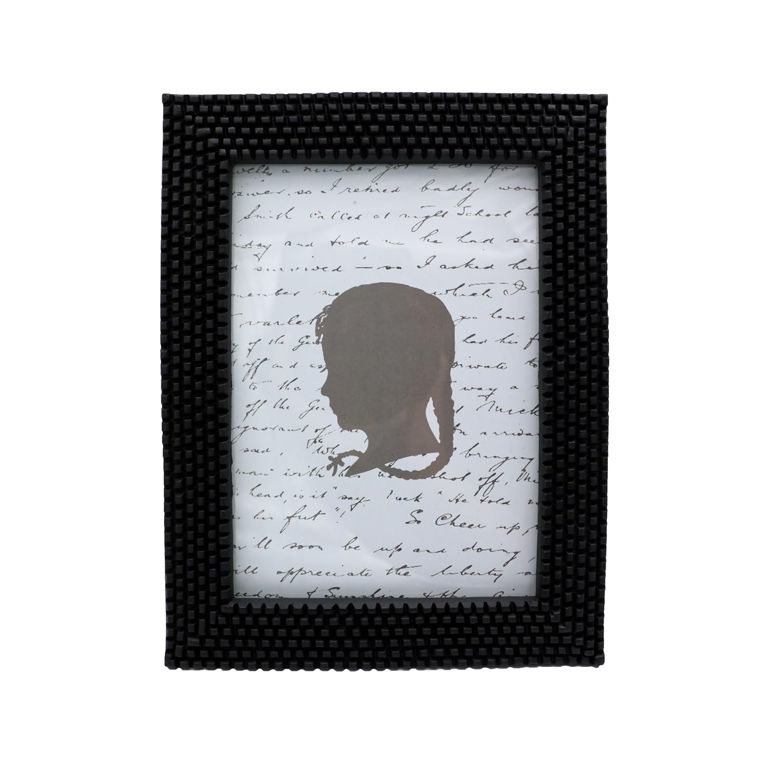 BILXIM 5x7 Vintage Picture Frame, Ornate Black Antique Photo Frame, for Wall and Tabletop Display, Decorative Home Decor, Art