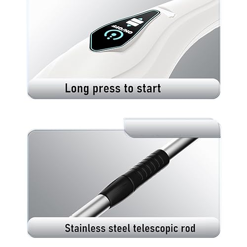 Miniatura 6 de Cepillo giratorio para limpieza de baño, cepillo eléctrico de limpieza giratoria, máquina de limpieza eléctrica para piso de pared, limpiador de