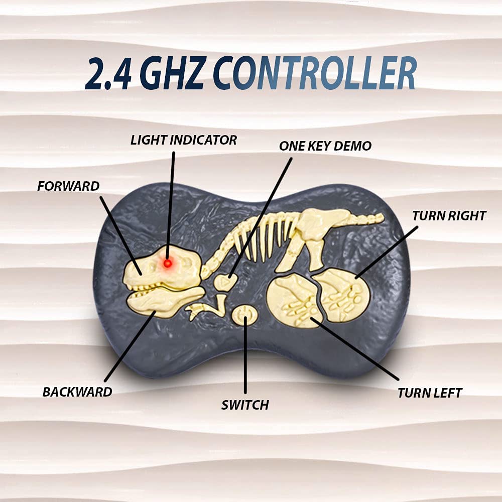 Buy Kidwala Rechargeable RC Intelligent Dinosaur,Simulation Walking