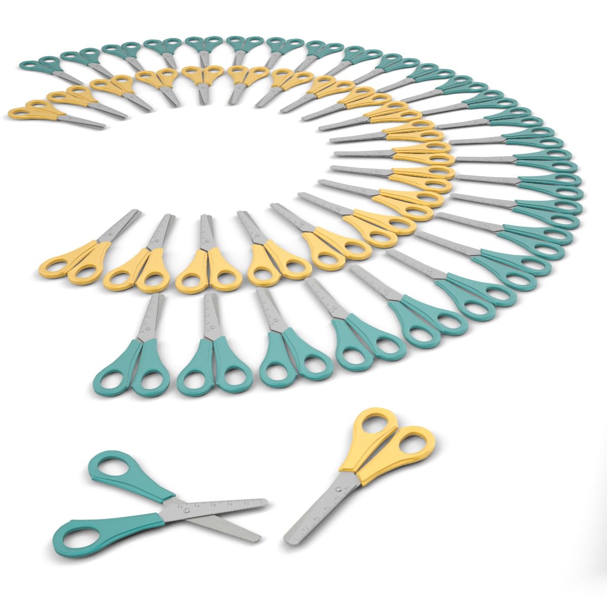 Classmaster RS96 Ruler Scissors, 12 Left-Hand, 84 Right-Hand