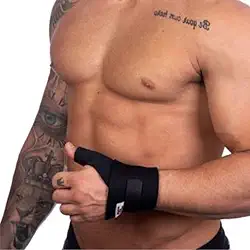 Munhequeira com Polegar Pulso Neoprene Tendinite Punho