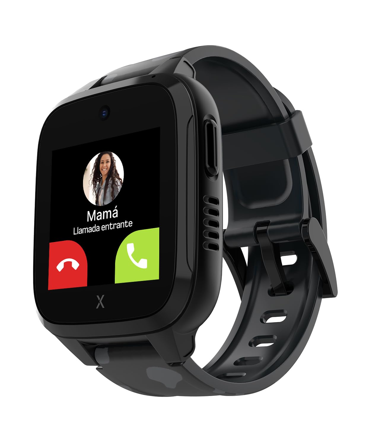 XPLORA XGO 3 - 4G Children's Watch Phone (with SIM) - Calls, Messages, School Mode, SOS, GPS, Camera and Pedometer - Includes 3 Months Free Subscription (Black)