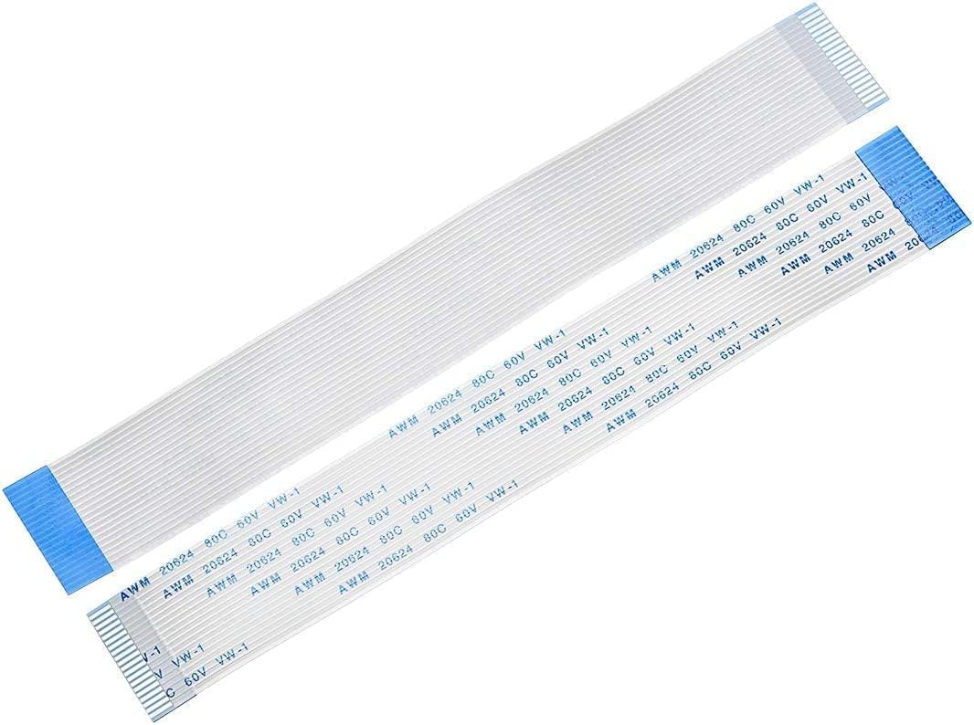 FFC Ribbon Cable 19 Pin 1mm Pitch Type-B,100mm Length | Flat Flexible FPC Flex Cable for LCD Display, Laptop, Printer, Camera, PCB Repair & DIY Electronics | Pack of 1-image-5