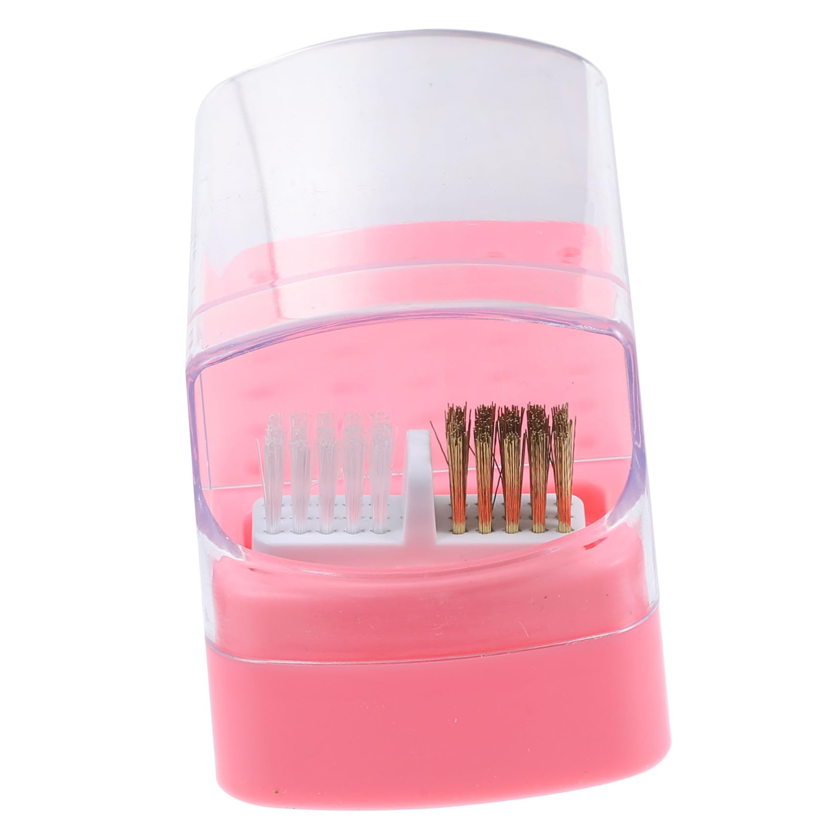 Healeved 3pezzi Organizer Per Punte Per Unghie Con Scatola Di Pulizia Per Accessori Manicure Design Compatto e Pratico Per Unghie