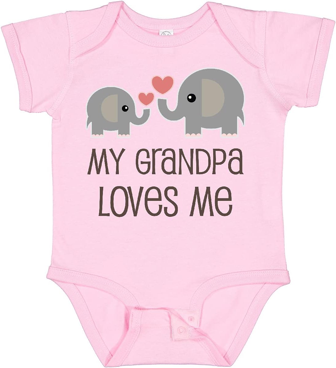 inktastic My Grandpa Loves Me Baby Bodysuit