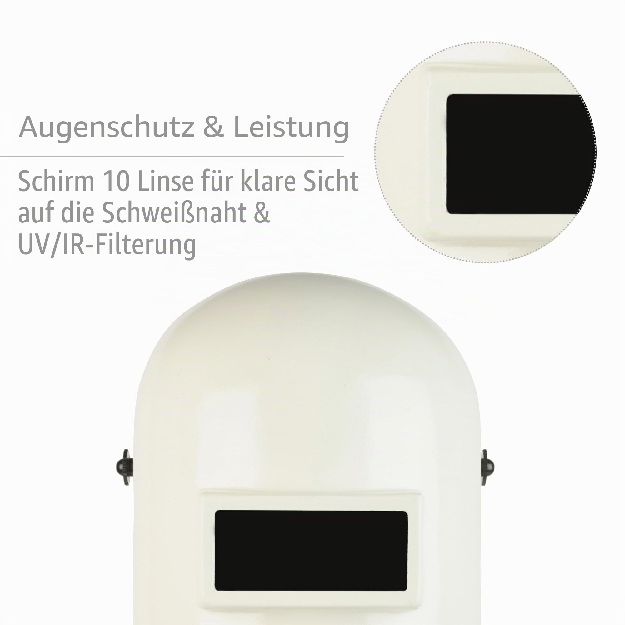 Fibre-Metal by Honeywell Pipeliner Fiberglas Schweißhelm mit Ratsche Kopfbedeckung (110WH), Weiß