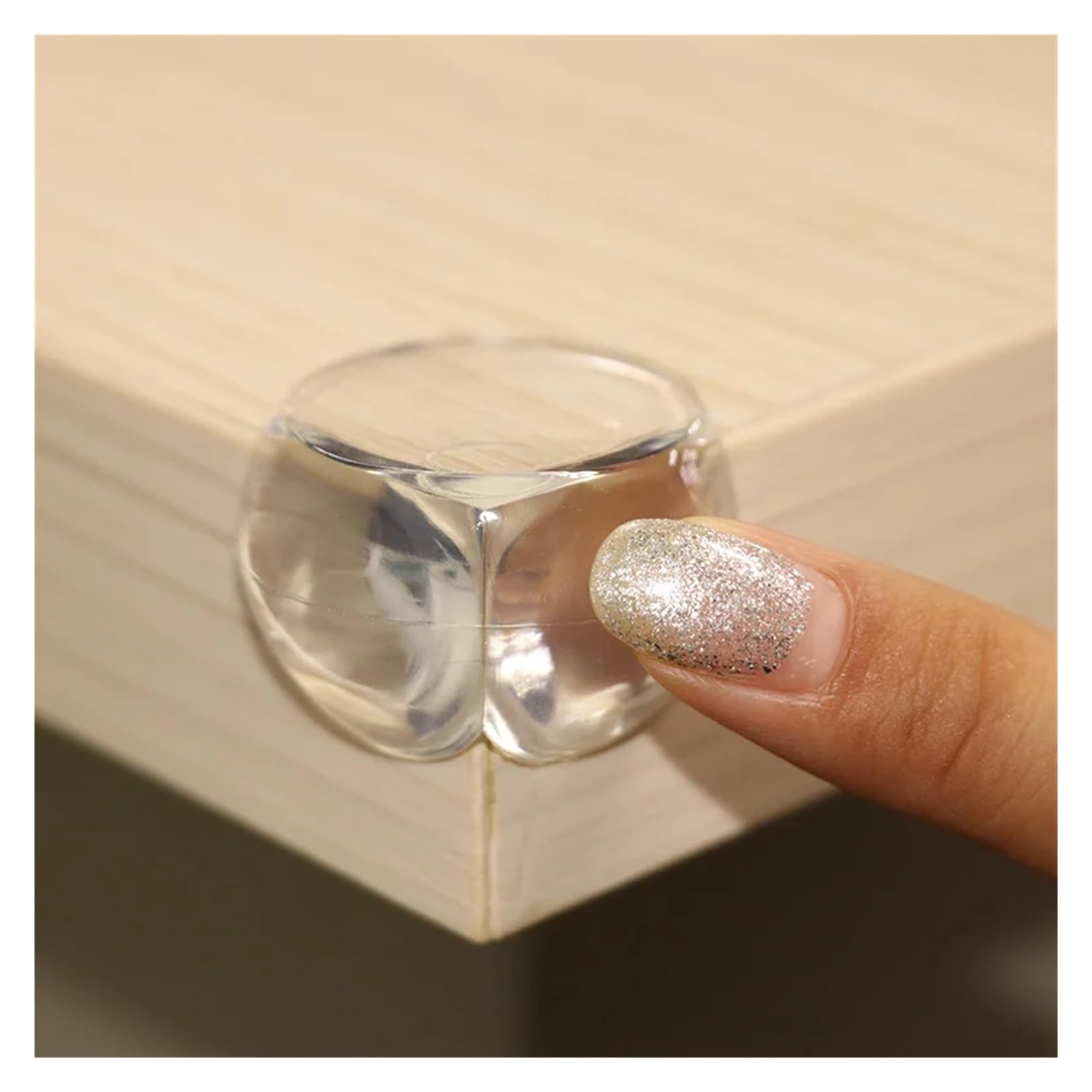 Protectores de Esquinas para mesas, Seguridad Infantil, Juego de 8 Piezas, Transparentes, anticolisión, protección Angular, Protector de Seguridad.