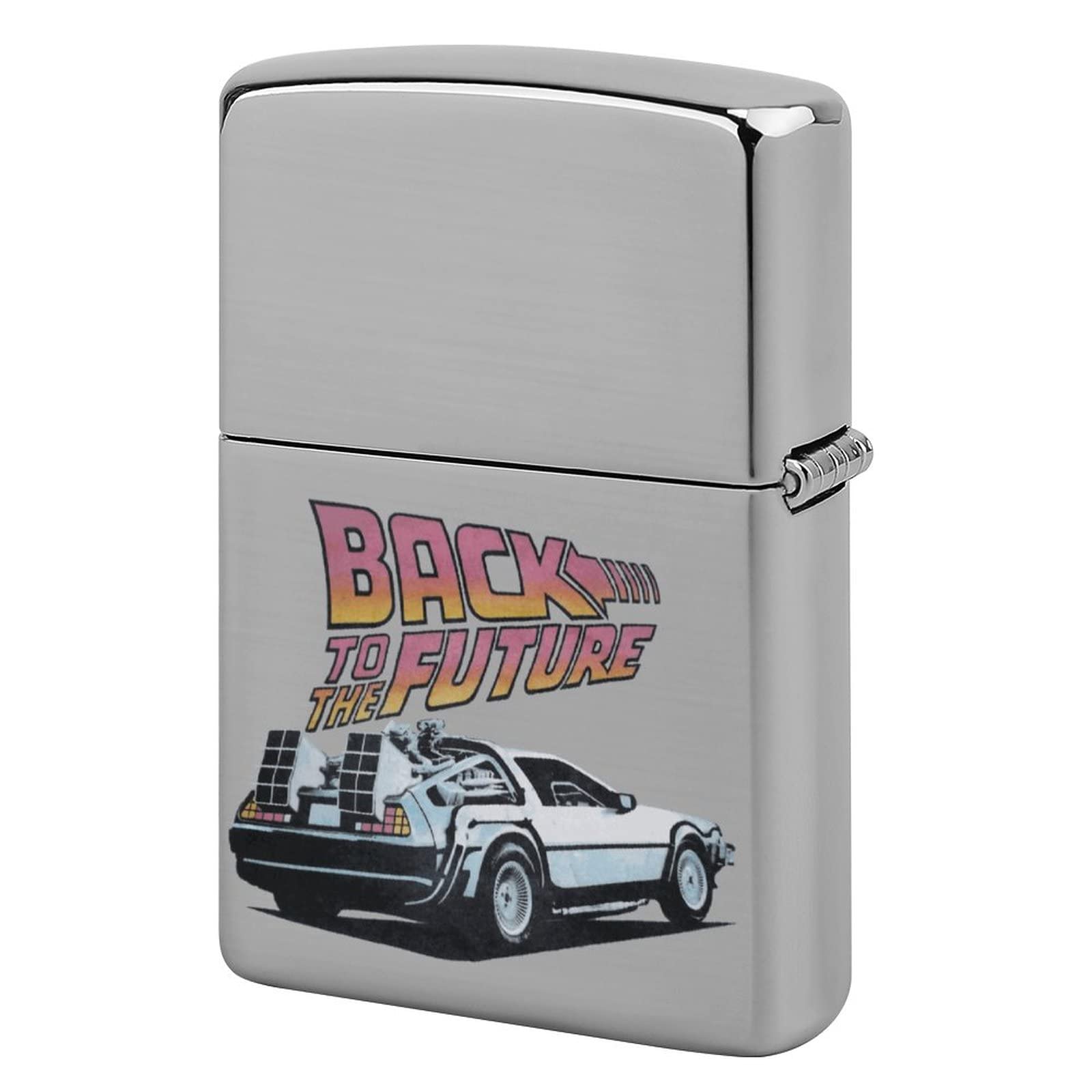 Amazon.co.jp: ジッポライターカバー バックトゥザフューチャー Zippo 