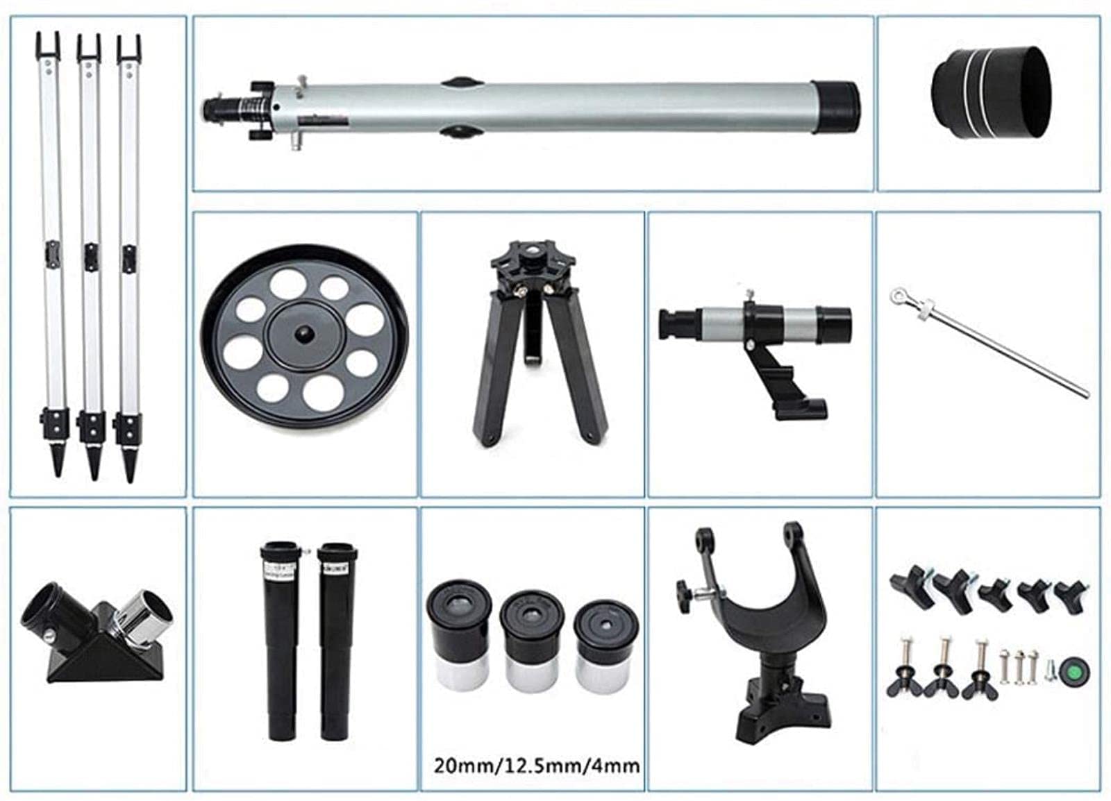 Amazon.com: MMAXZ Astronomy Telescope, F70060 Single Cylinder 525