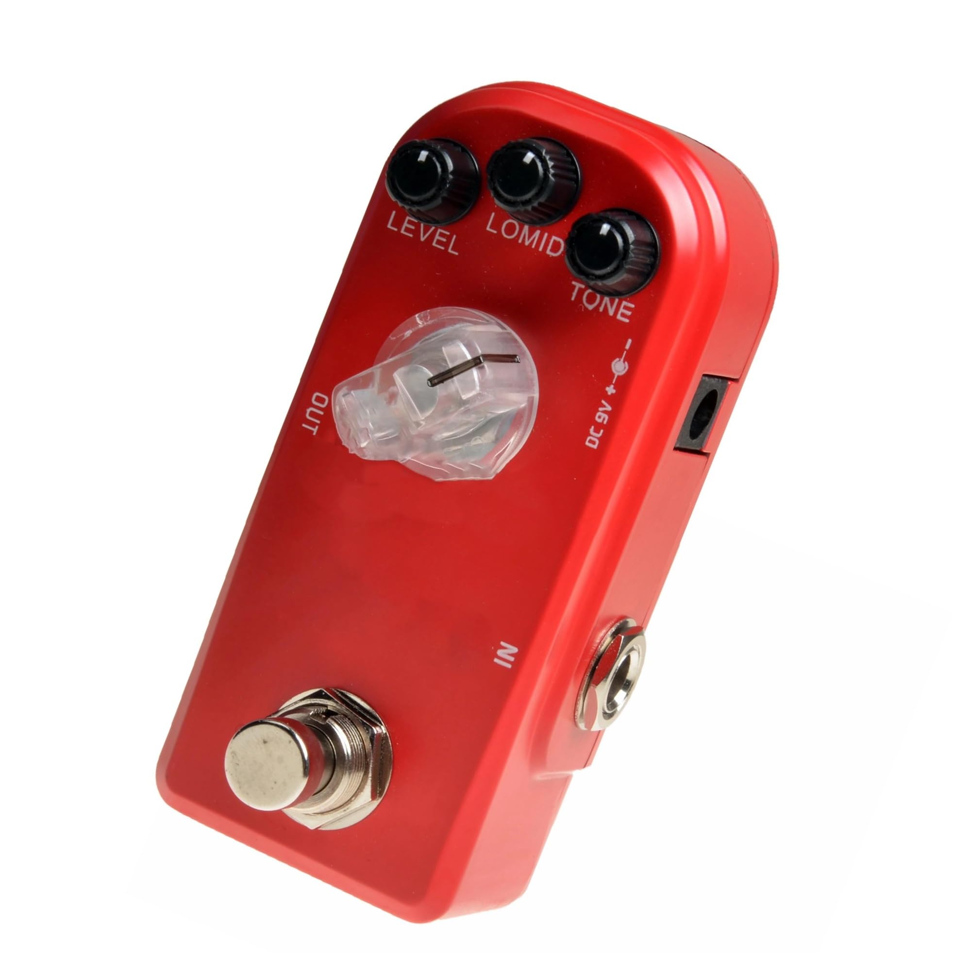 Pedał Efektów Gitarowych Distortion Mini True Bypass Instrument