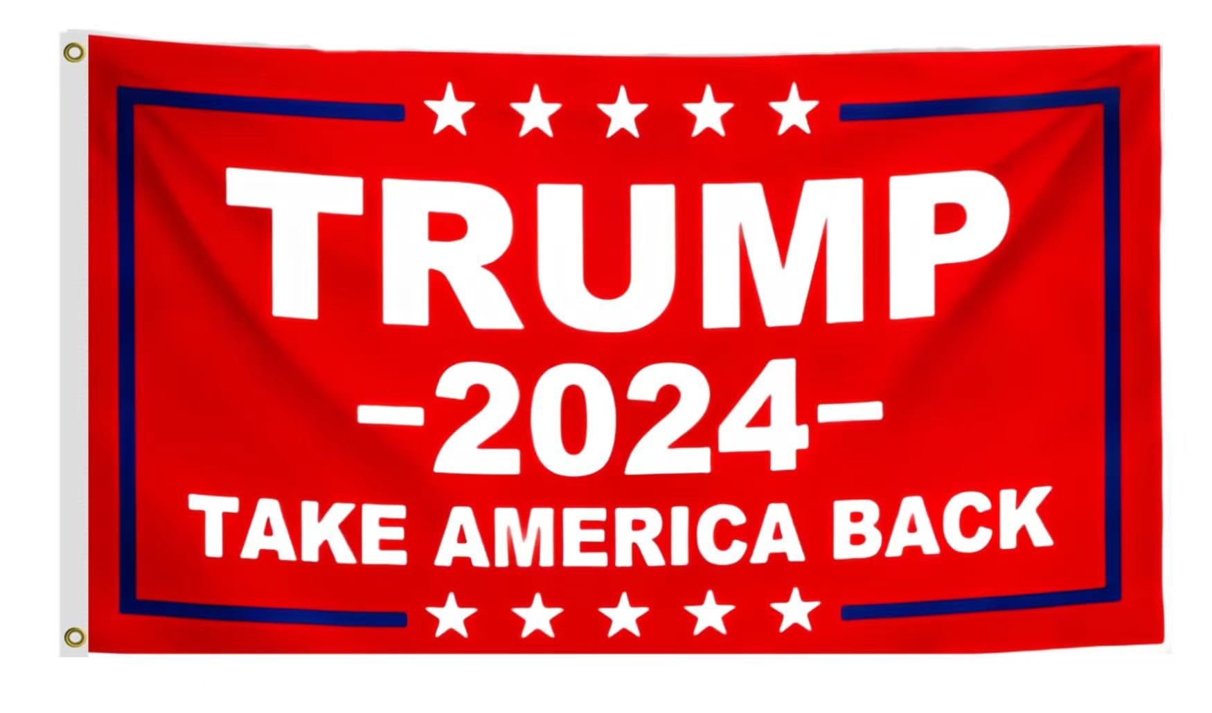 Bandiera Trump 2024 - Riprendi L'America - Banner Italia - Foto 4