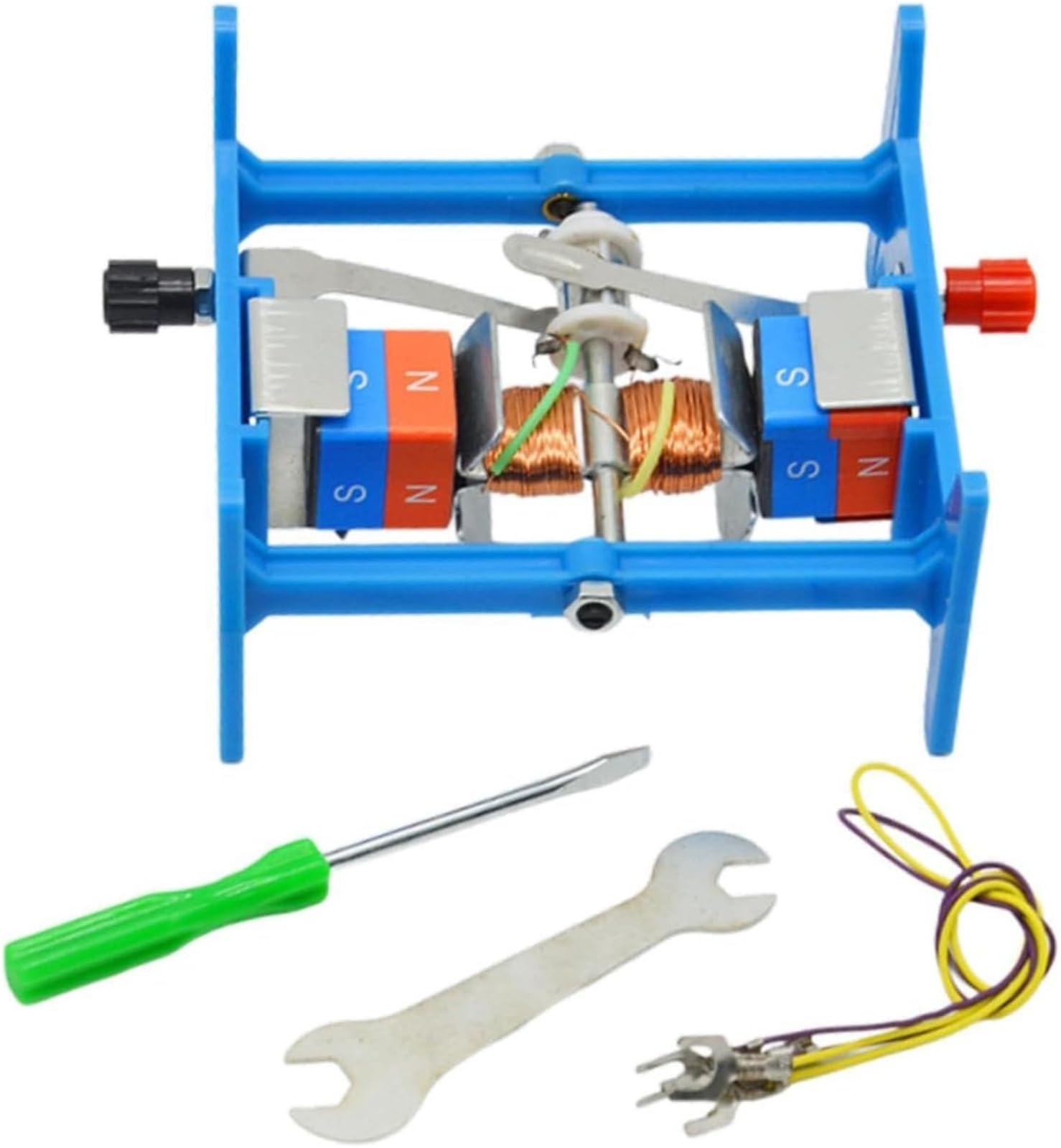 Bausatz Für EIN Abnehmbares Modell Eines Vertikalen Elektromotors, Physik-Experimentierkasten Zum Zusammenbauen, Lehrmaterial, Elektromagnetismus-Laborausrüstung Für Juge
