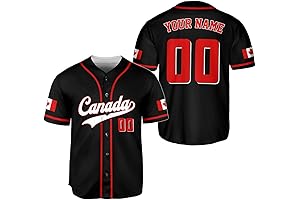 Parvii Personalized Canada Baseball Jersey: Celebrate Canadian Pride with Style