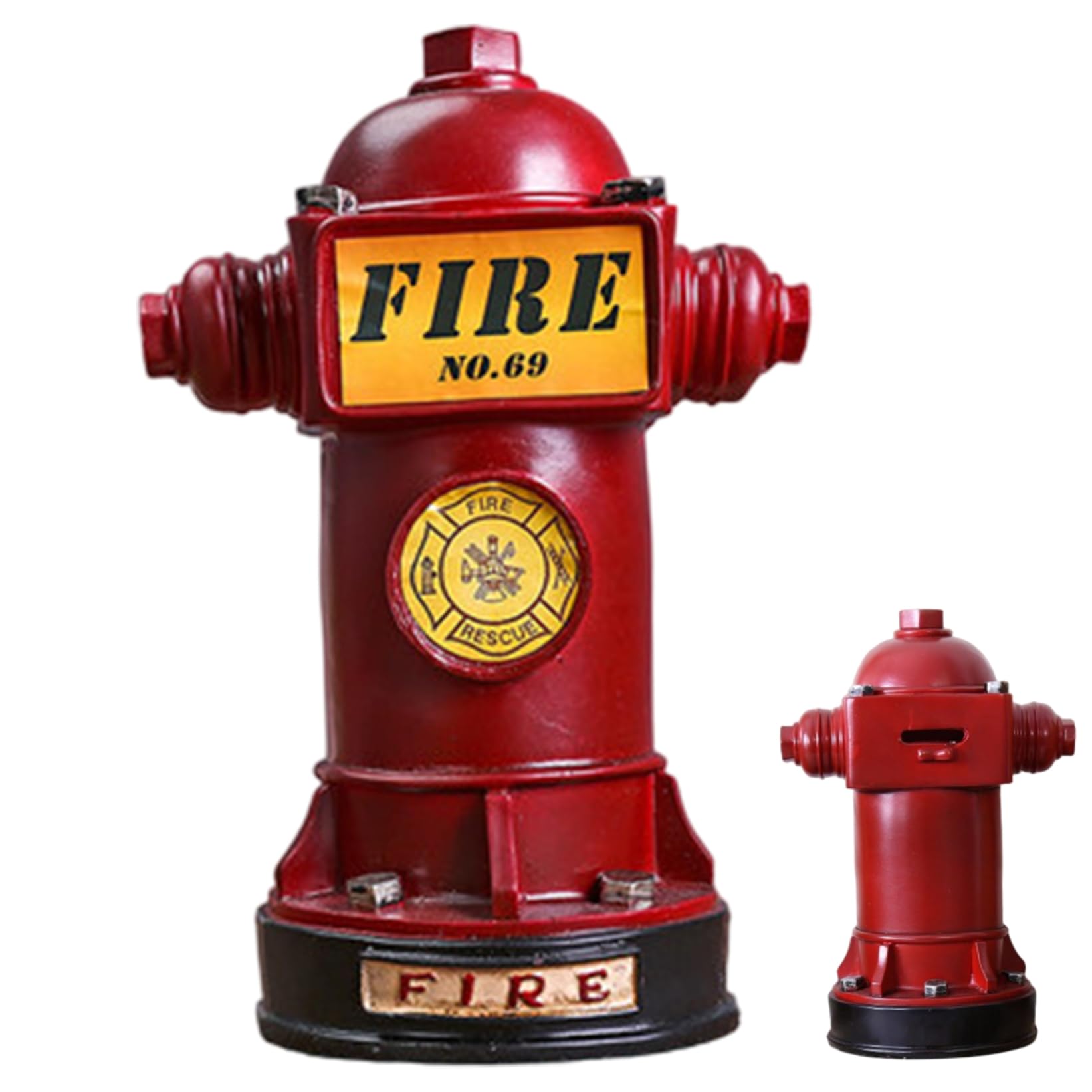CNAFGBGG Fire Hydrant, 5.9x9.5 Inch Resin Fire Hydrant for Dogs to Pee On, Fun Home Decor for Indoor, Outdoor..