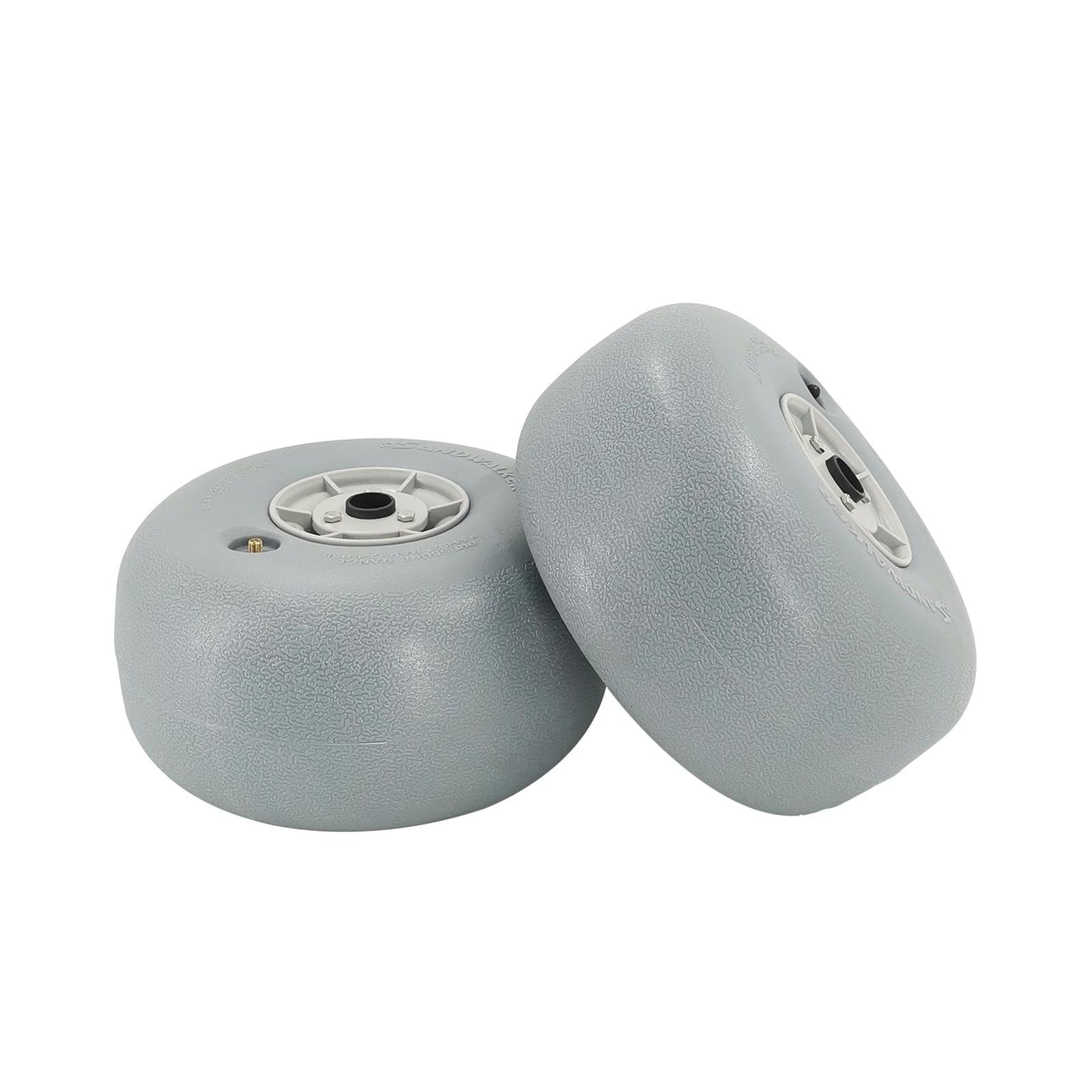 MERIGLARE Rueda Globo para Carro de Playa Llanta Sustituta Fuerte Neumático Inflable Alta Resistencia Rueda Accesorio Pesca Material PU Resistente Y Larga Vida