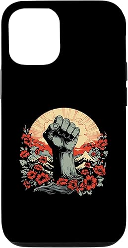 Miniatura 1 de iPhone 14 RESIST Fist Raised BLACK HISTORY African Pride Meme Case