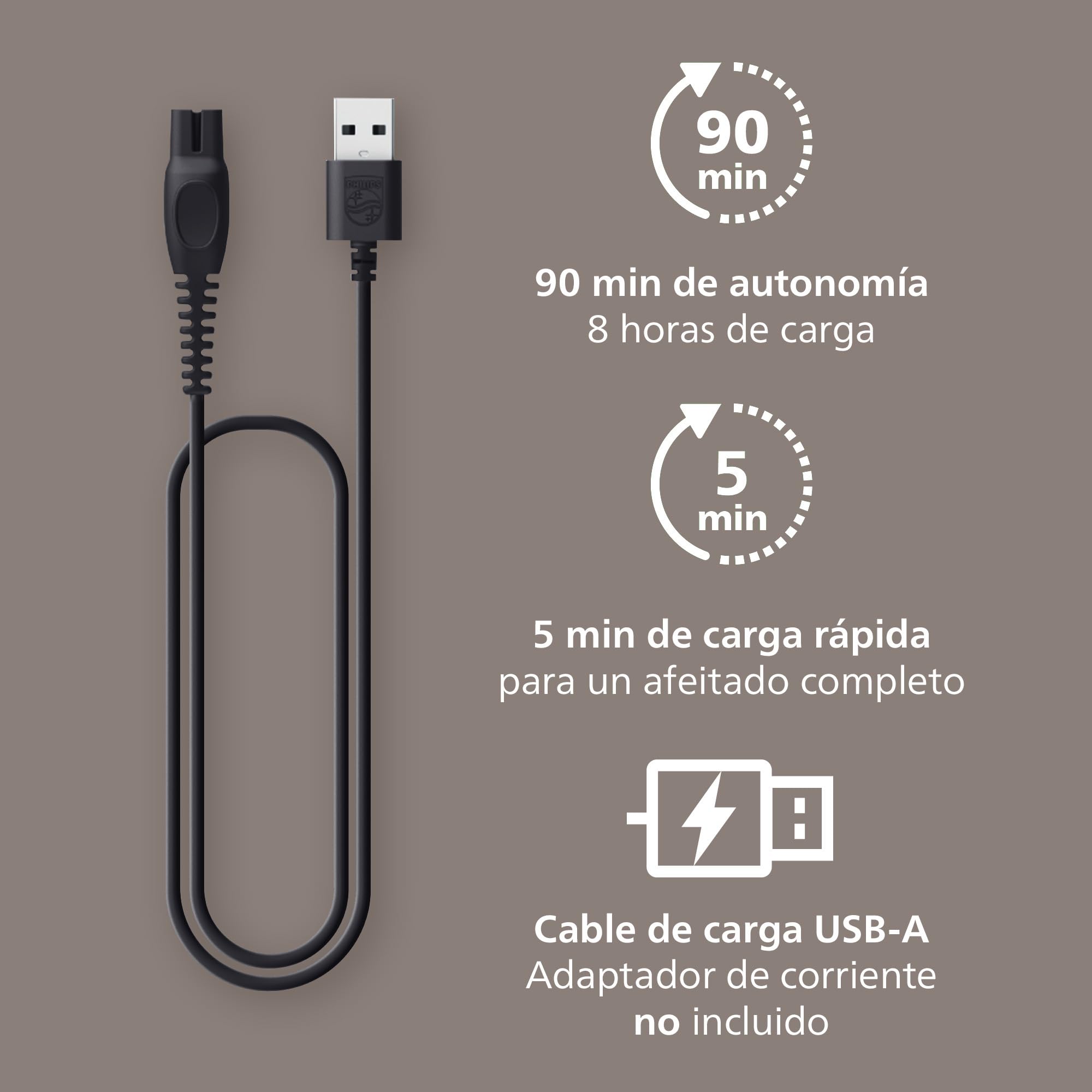 Philips Afeitadora Cabeza Serie 7000 Pro – Afeitadora Cabeza para Hombres y Mujeres, Cabezal flexible 360°, Cuchillas ComfortCut para un Afeitado Apurado y Suave, HS7980/15