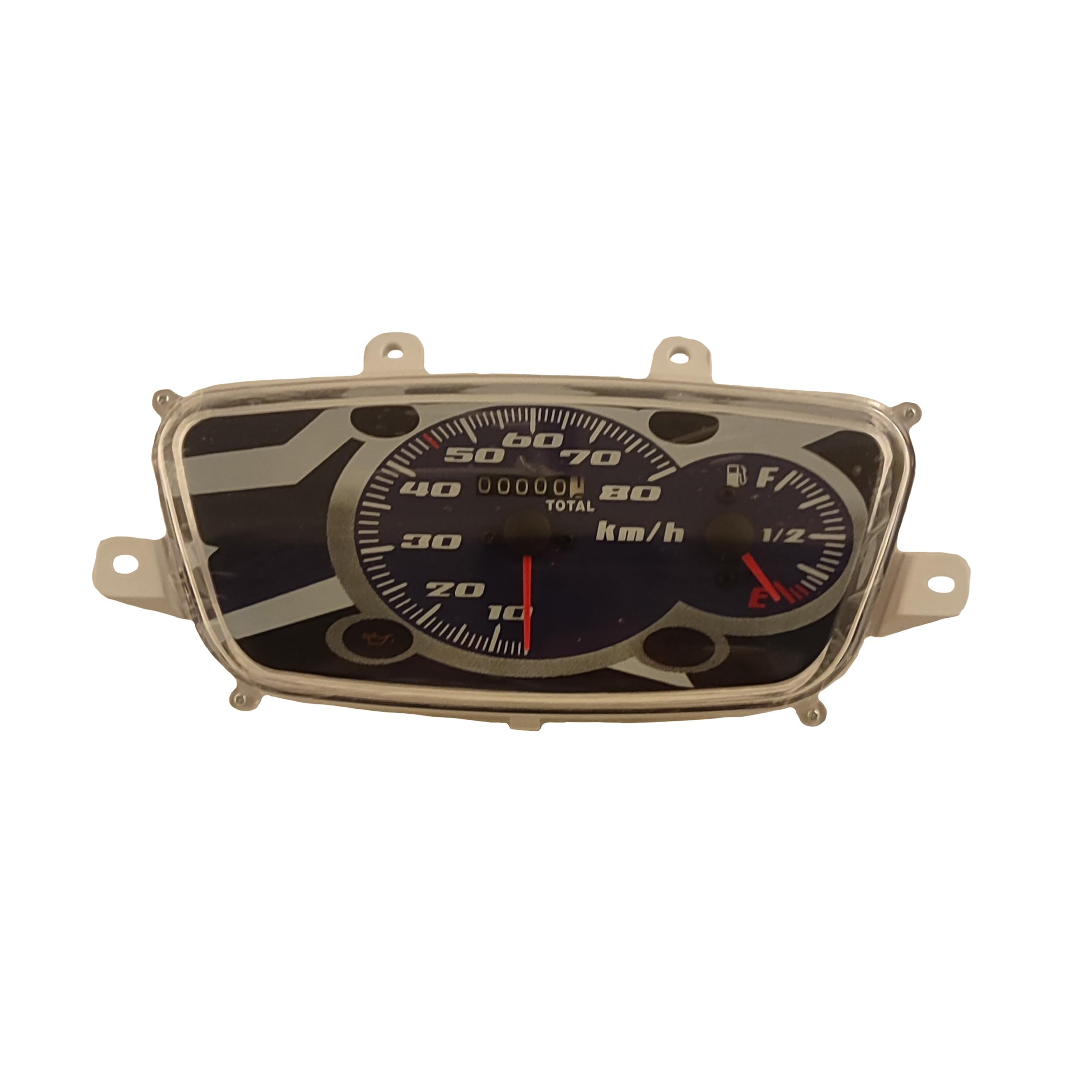 One by Camamoto | Universal Speedometer and Odometer for Yamaha BW's (2004-2017) and MBK Booster Spirit – High Quality Instrumentation