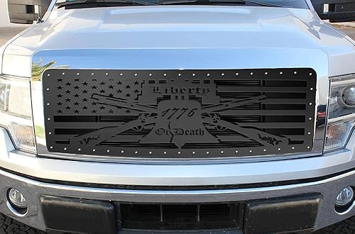 300 Industries - Rejilla de repuesto para Ford F-150 Lariat 2009-2012 - 1776 Liberty or Death