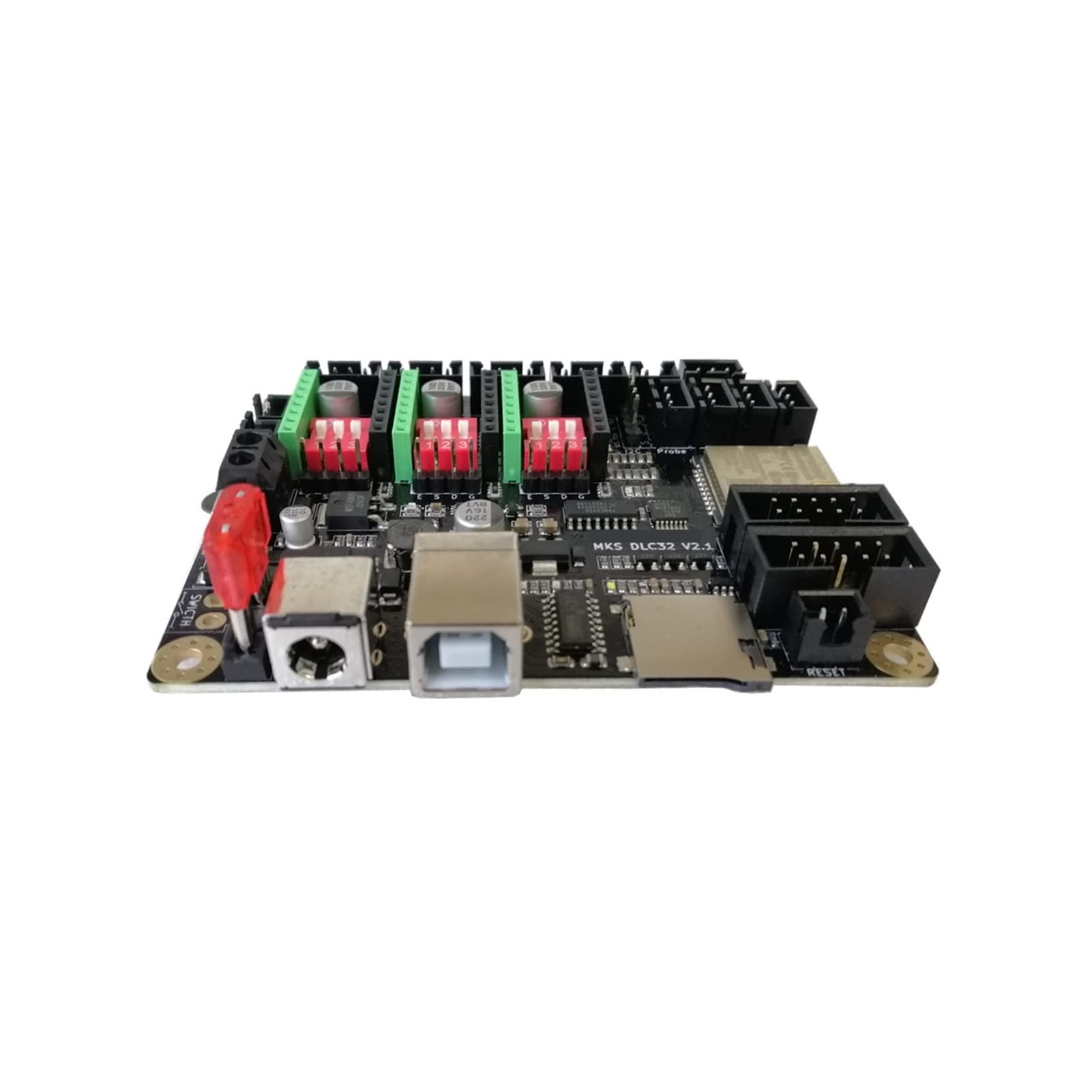 Machine CNC Dlc32 3 2bits Cnc Contrôleur hors ligne TS35-R V2.0 LCD CNC3018 3020 Kits de mise à niveau for la machine de marquage de coupe Système de contrôle de mouvement(Kit2)