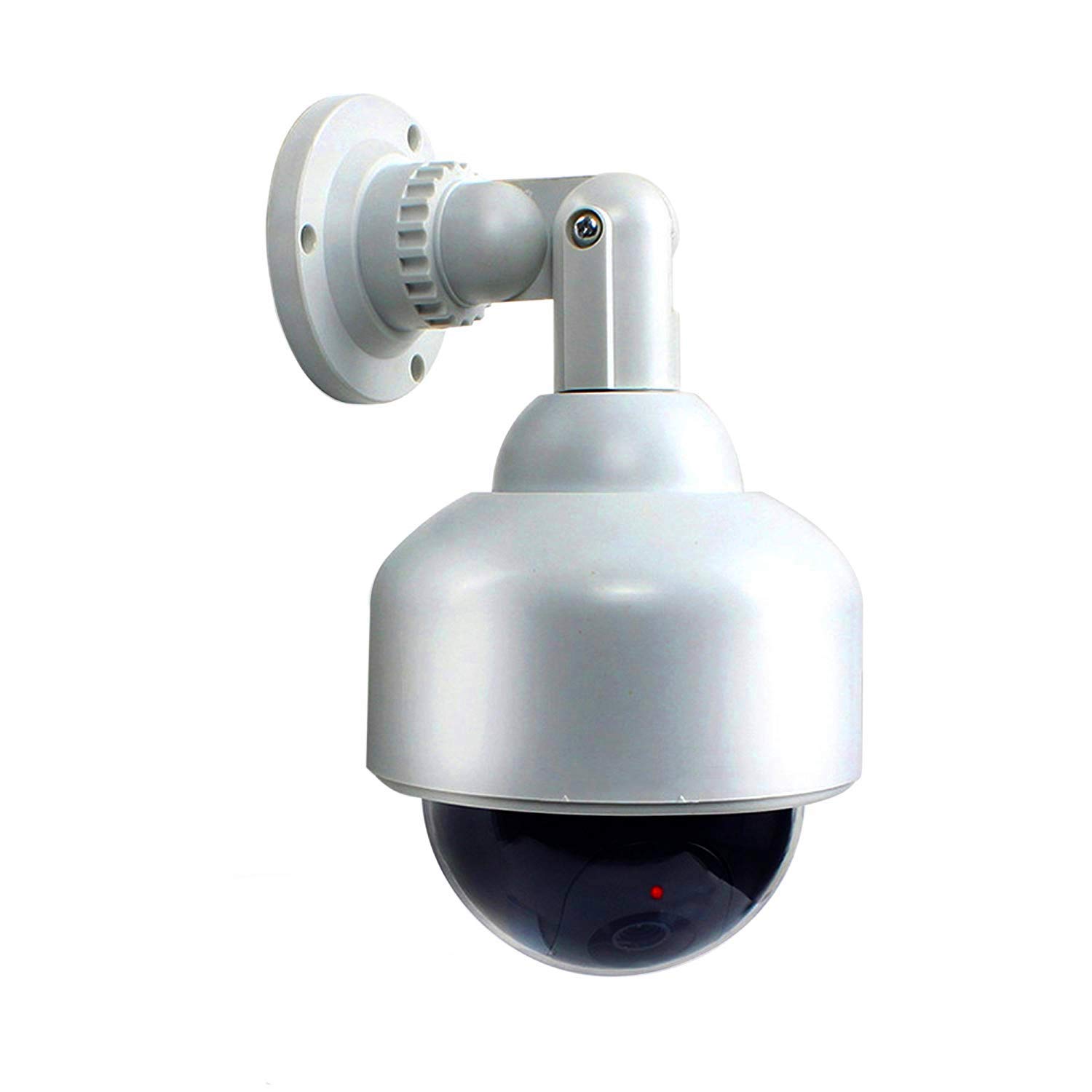 Tomvision Solar Power Dummy PTZ Dome Camera CCTV security camera with LED light and battery powered fake Speed Dome Camera
