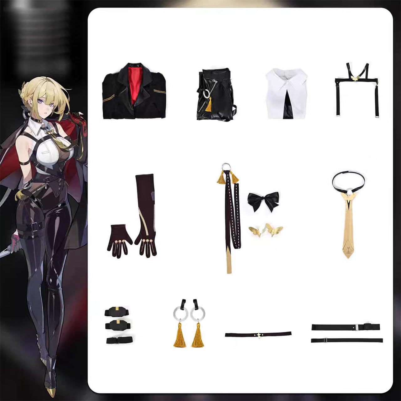 Amazon | KANUTE ゼンレスゾーンゼロ イヴリン・シェヴァリエ コスプレ