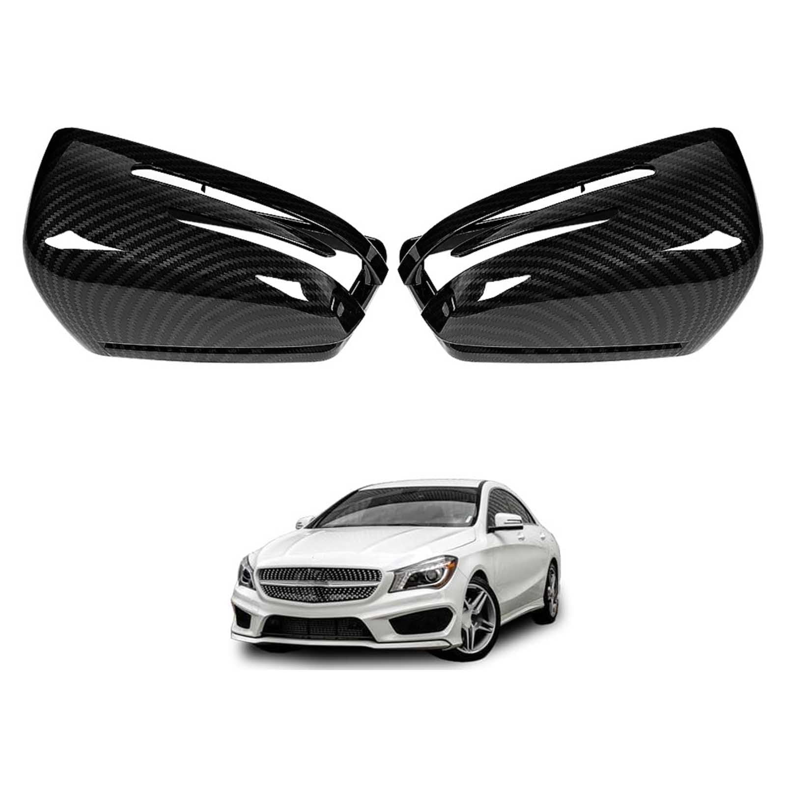 Coque rétroviseur Mercedes CLA C117 protection ABS anti-choc thermique