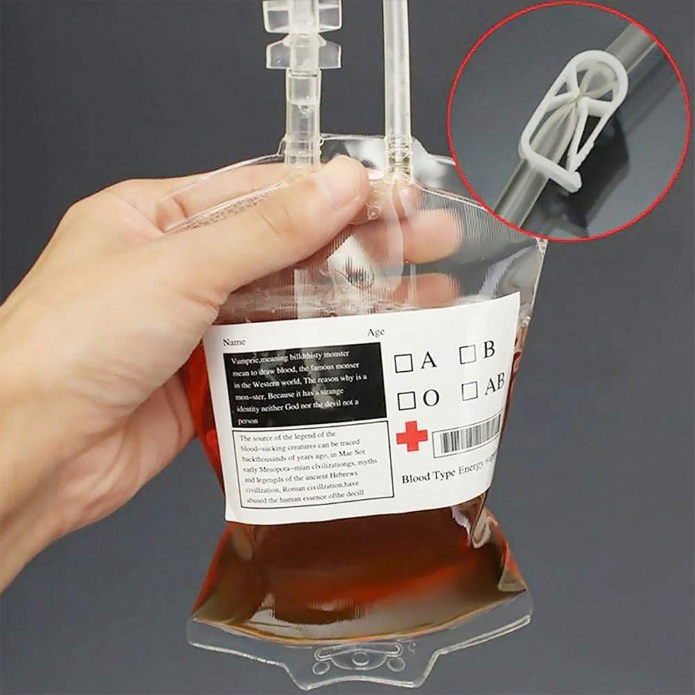 未使用　飲料バッグプラスチック製  点滴型ドリンクバッグ 1袋10個セット×9袋 Amazon.co.jp: 飲料バッグプラスチック製 血液バッグ 輸血パック 点滴