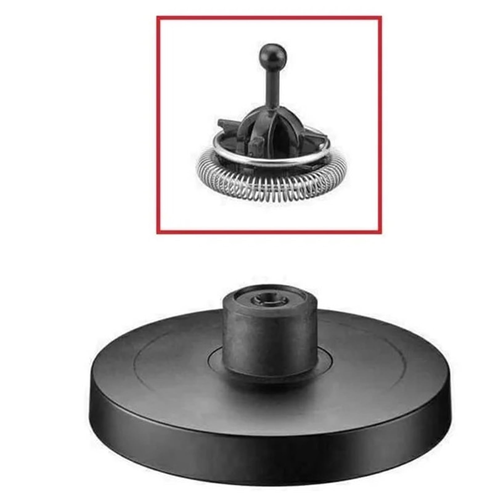 Kompatibel for Nespresso Aeroccino 3 4 Schneebesen | Aufschäumaufsatz aus Edelstahl passend for Plus- und XL-Modelle