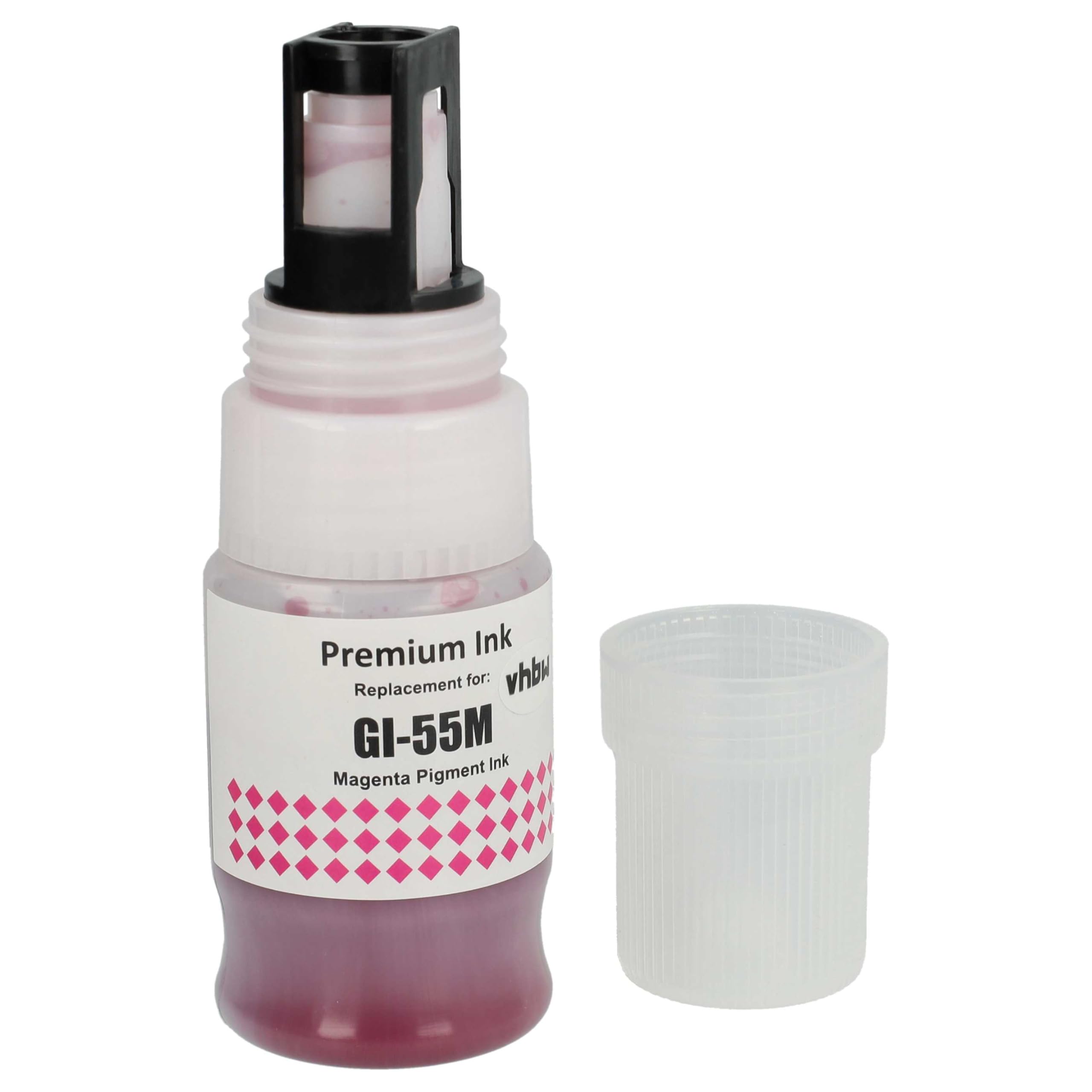 vhbw 4x inchiostro compatibile con Canon MAXIFY GX 2050, GX 2040, GX 1050 stampante - set di ricarica ciano, magenta, nero, giallo pigmentato