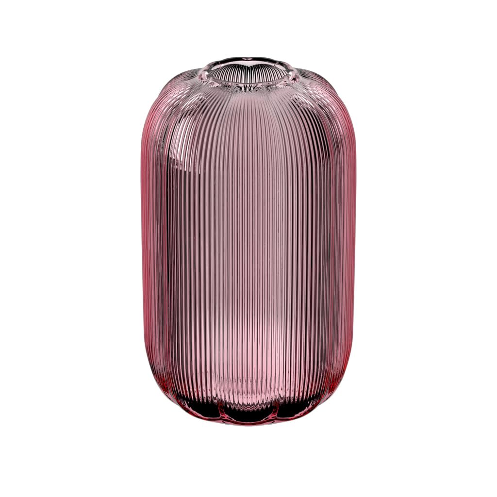 Villeroy & Boch – Fleur Gifts jarrón, Altura: Aprox. 28 cm, Lila, jarrón Floral de Cristal para Ramos Grandes, Cristal