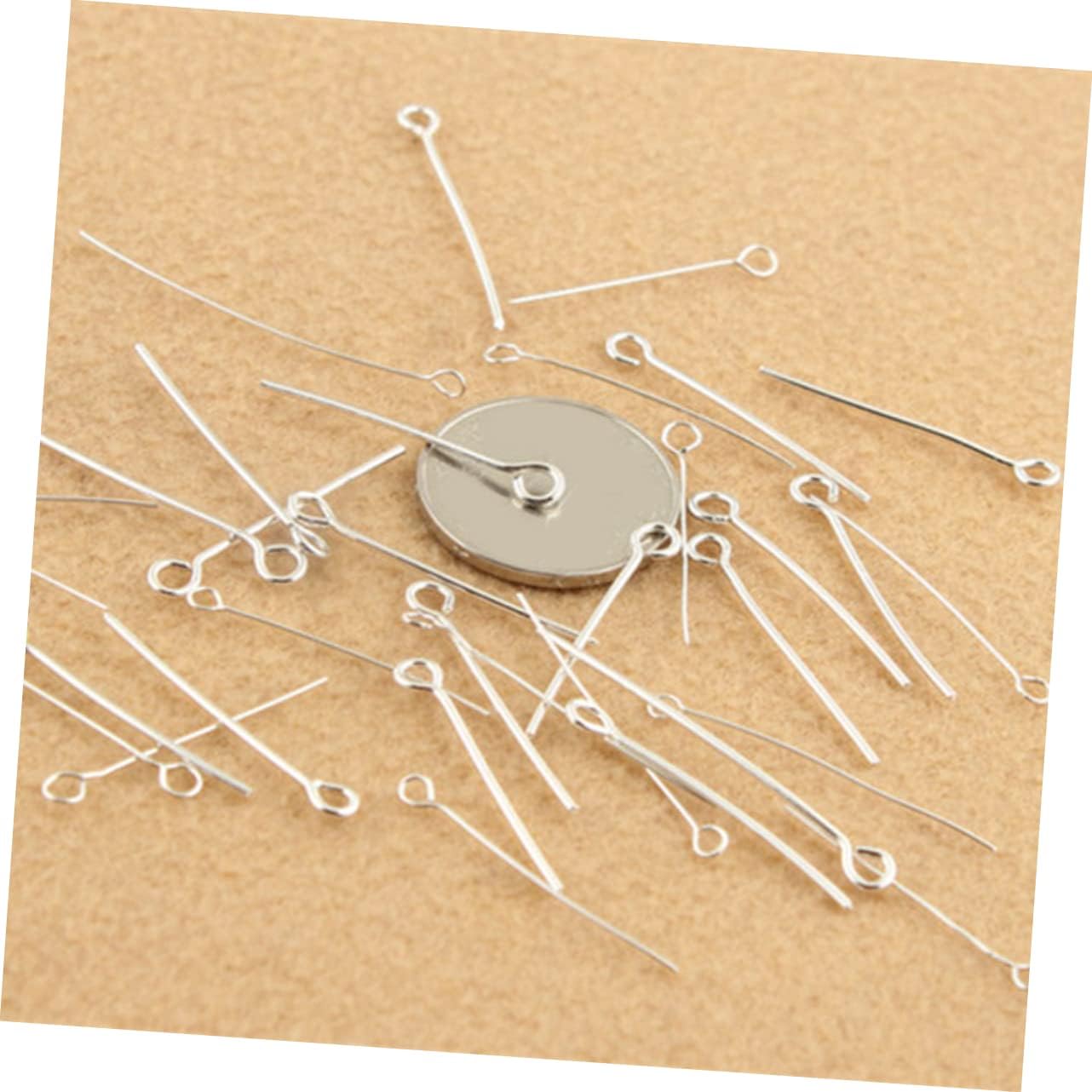 Lurrose 200pcs Stainless Steel for Jewelry Making and Tarnish-Resistant for Necklaces Bracelets and Earrings