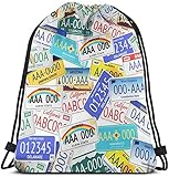 Bolso de gimnasio con cordón: perfecto para actividades al aire libre, deportes, vacaciones, supermercados, viajes y almacenamiento en el hogar.