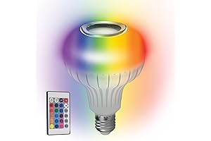 Brilliant 2-in-1 Smart Light with Integrated Bluetooth Speaker