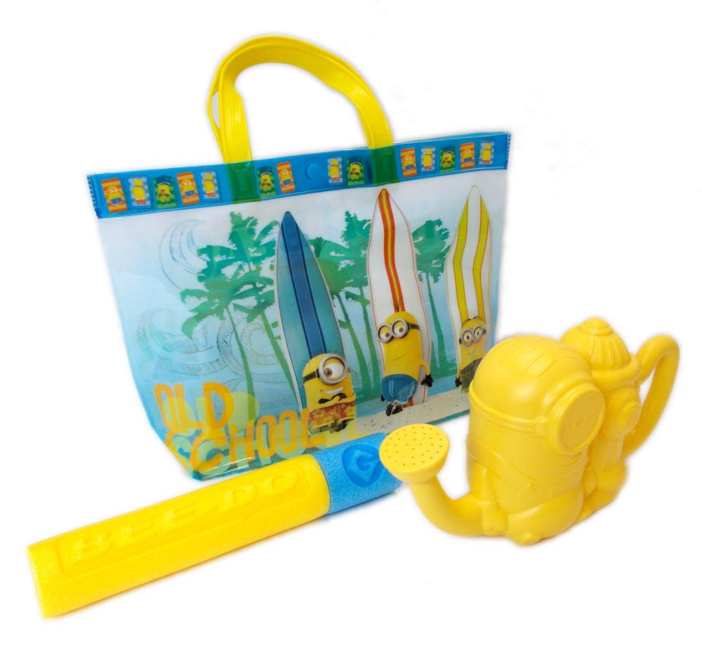 ミニオン色々遊べる＆遊びに行けるグッズ⭐︎お纏め売り29点セット Amazon | ミニオン 水あそびセット【じょうろ・水鉄砲・ビーチバッグ