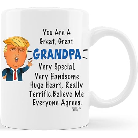 Download Amazon Com Fathers Day Gifts For Grandpa Donald Trump Terrific Grandpa World S Best Grandfather Ever Funny Ceramic Novelty Gag Gift Ideas For Christmas Birthday Coffee Mug Tea Cup Kitchen Dining