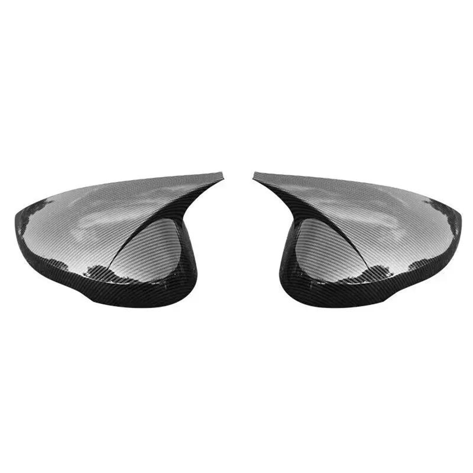 Zapora Style 4 Car Sticker Rearview Side Mirror Cover Wing Cap Exterior Door Case Trim Carbon For Civic 11Th 2022 2023 2024(Style 4)