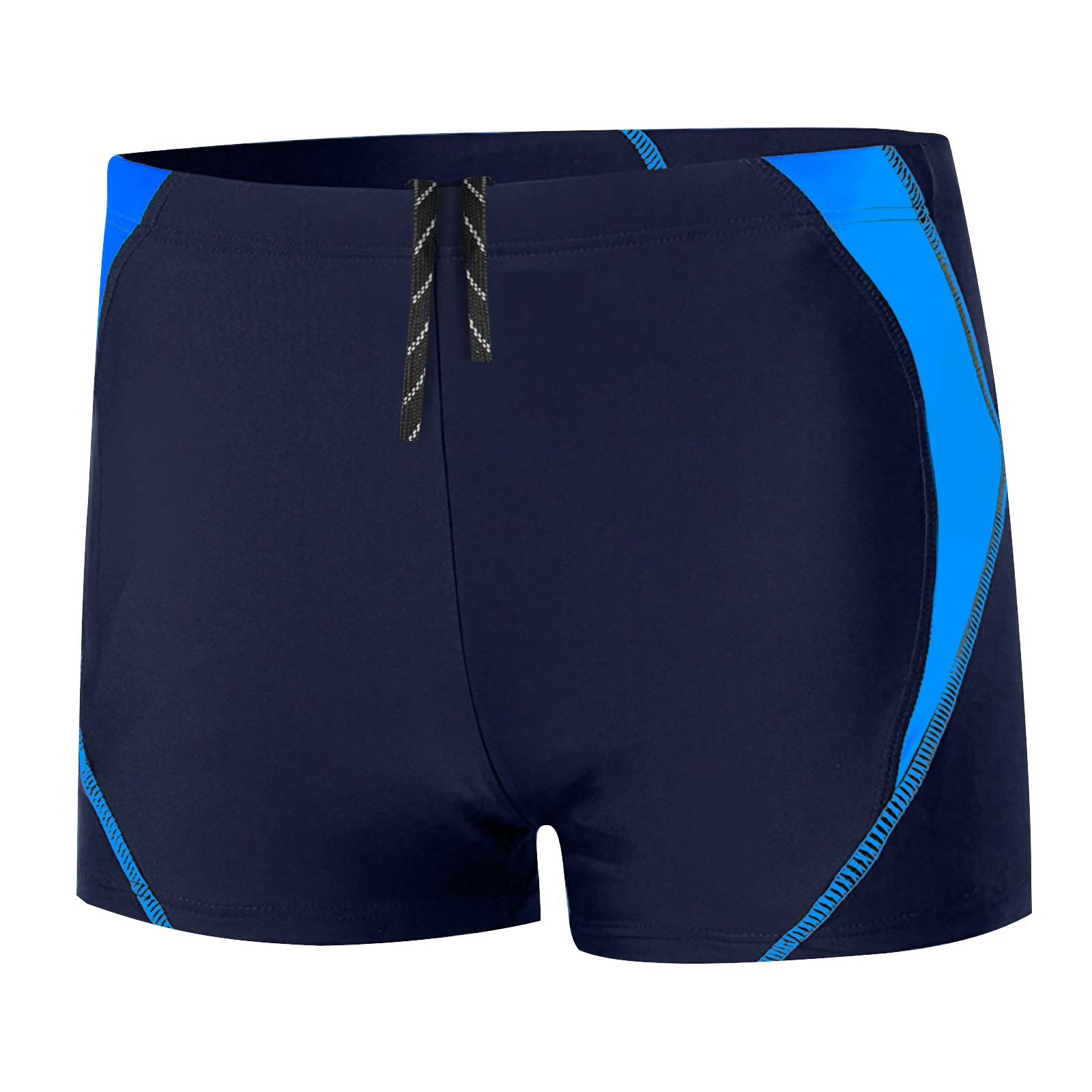 BelonLink Bañador para hombre con cordón ajustable y cómodo, natación deportiva, para deporte y playa, ocio