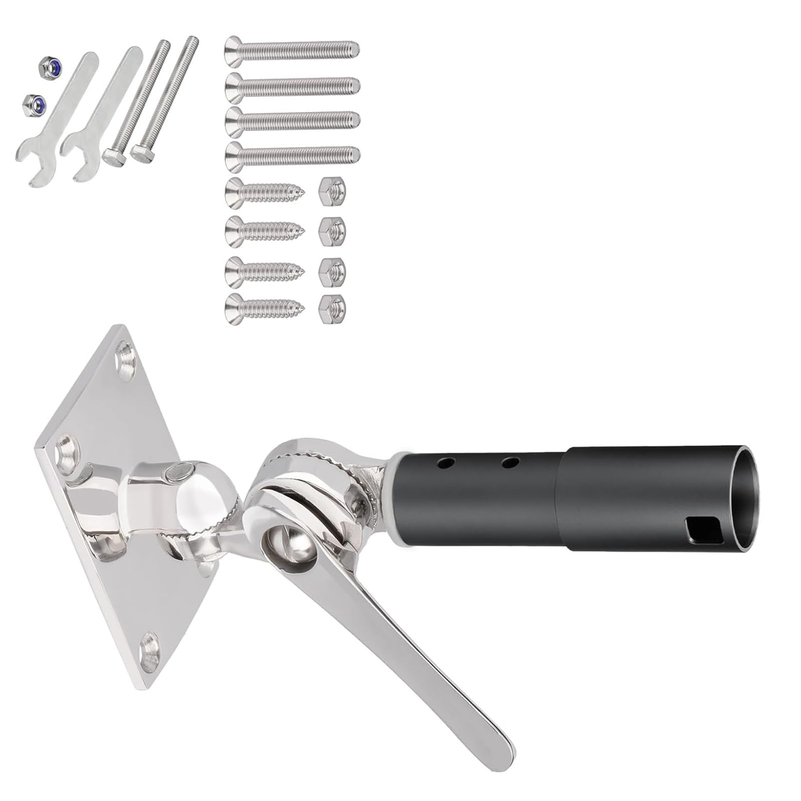 Support de montage facile pour antenne parabolique Support de base réglable