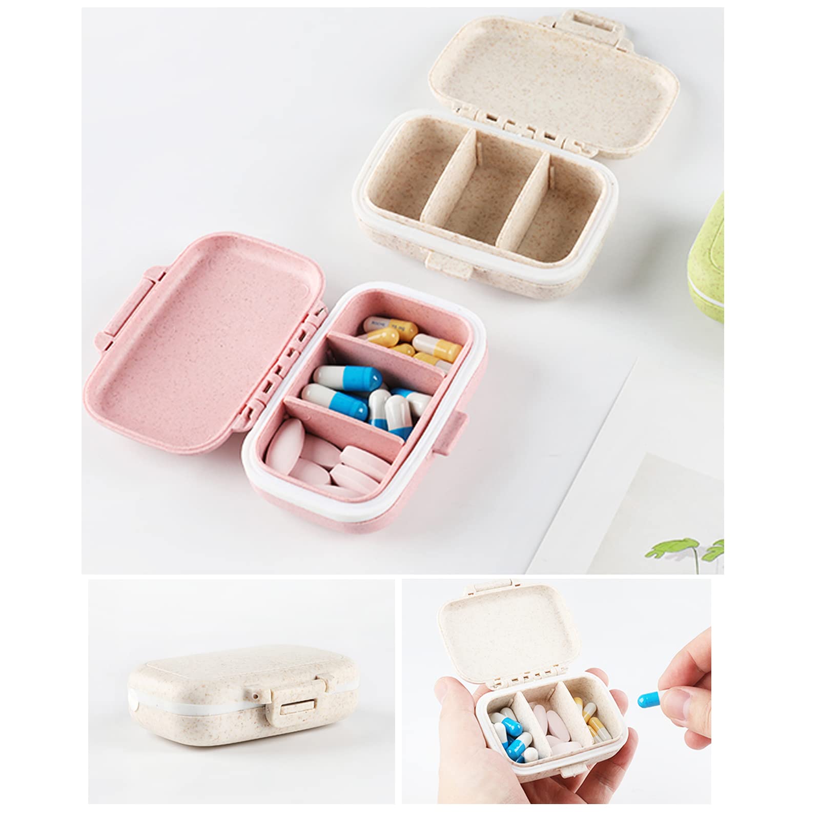 Amazon.co.jp: ZNUJS(さちえ) ピルケース 薬ケース くすりいれケース
