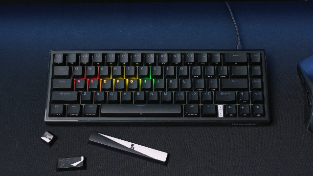 Amazon.com: V-K66 60% Mechanical Gaming Keyboard, Gasket Mounted