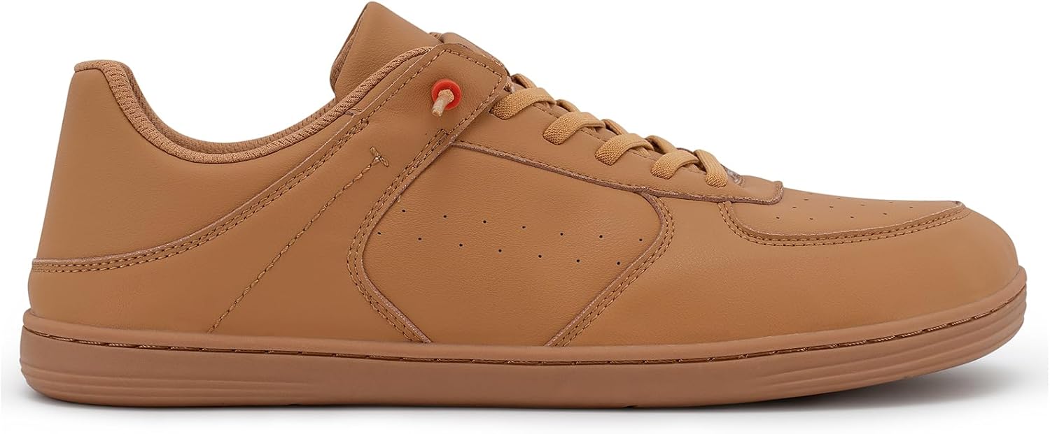 Pulltop Barefoot Wide Toe Box Shoes for Men - Minimalist Barefoot Dress Shoes Sneakers Zero Drop Slip on Walking Non Slip Shoes for Men - Image 4