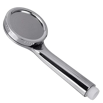 ALMURAT ABS Plastic Hand Shower Mist Flow Hand Shower Bath Shower Rainfall Shower Head(Standard Size, Silver)