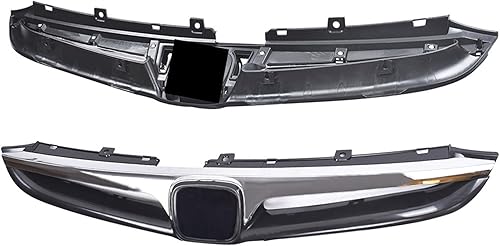 Miniatura 2 de Reemplazo de rejilla de parachoques delantero automotriz para Accord Sedan 4 puertas 71121SDAA10ZA 71122SDAA10ZA 71122SDAA10 HO1200179 HO1210118