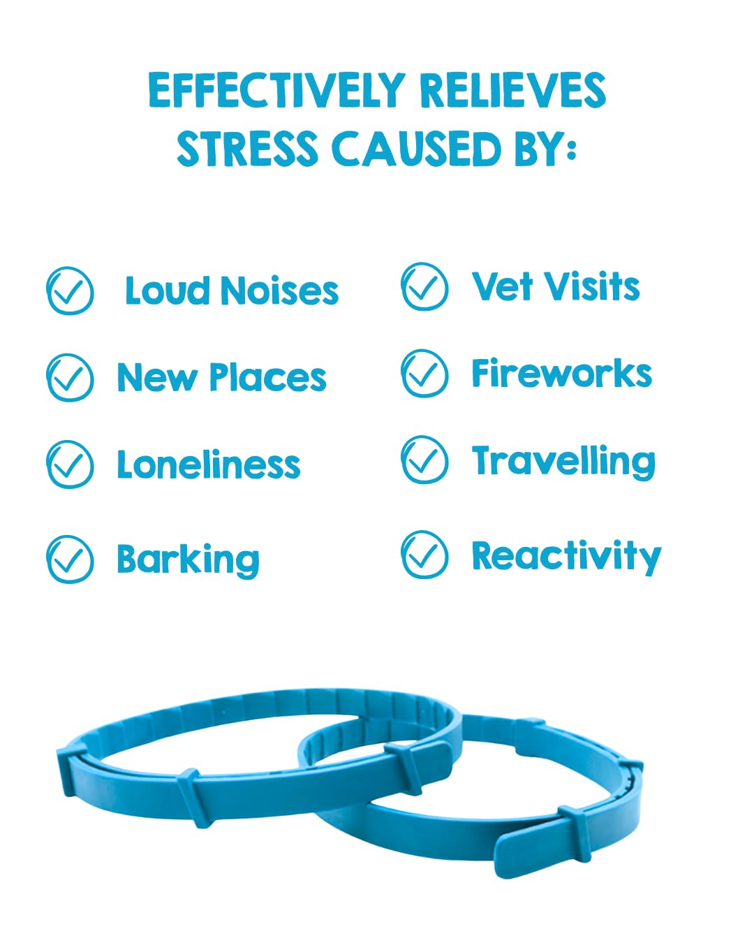 PAWD Calming Collar for Dogs, Vet Recommended Anxiety Relief with Pheromones, Lavender & Chamomile, Up To 120 Days - Image 3